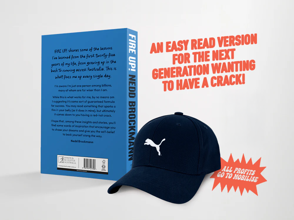 Fire Up! Book & Cap Bundle